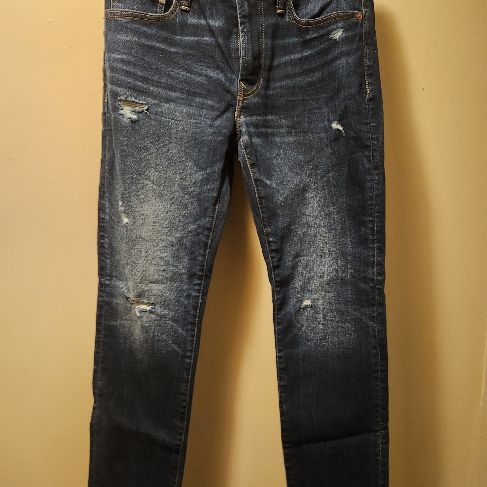 American Eagle Outfitters Dark Blue Skinny Jeans